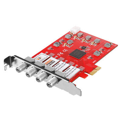 Dvb S2 Satellite Tv Card TBS6904 DVB-S2 Quad Tuner PCIe Card